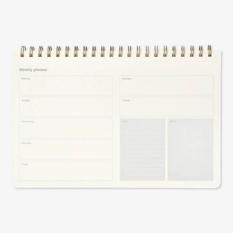 Weekly planner
