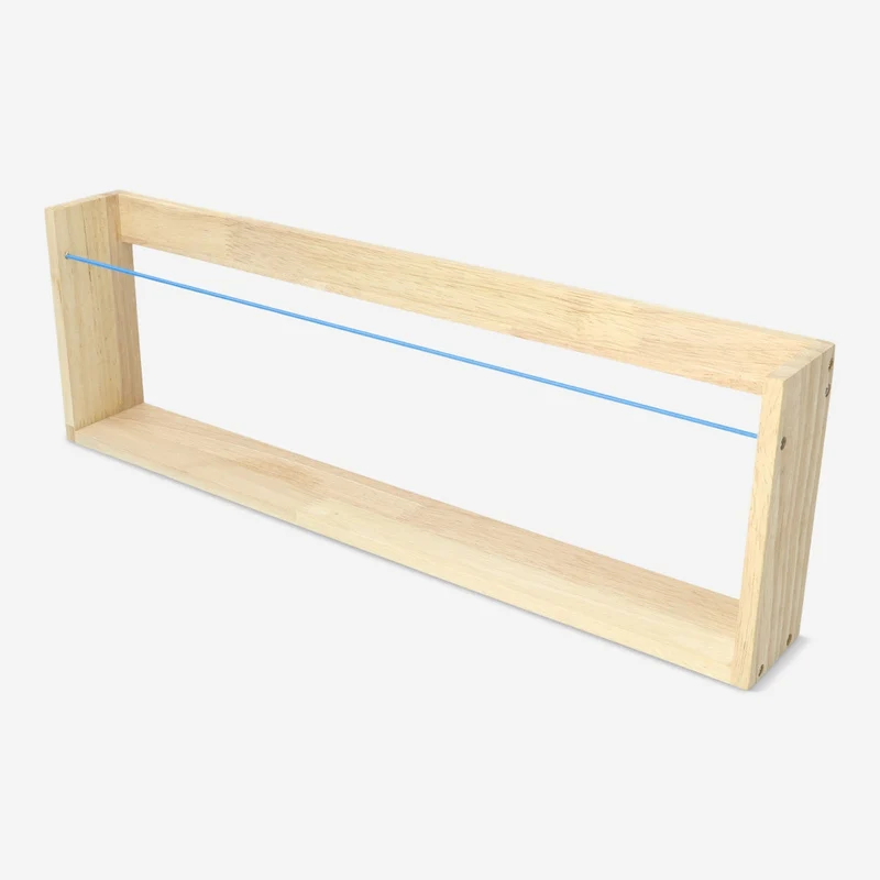 Wood shelf. Incl. Screws