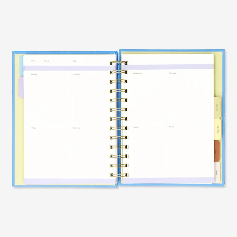 Study planner. B6