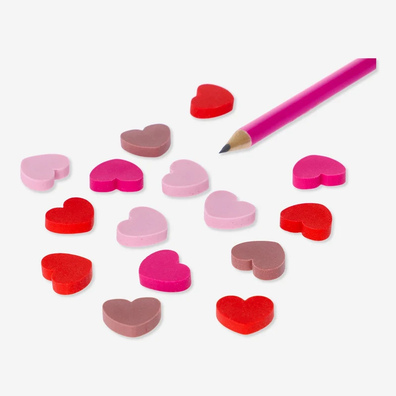 Pencil. With erasers