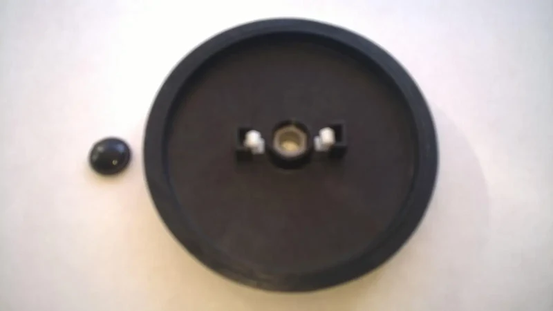 Puleggia universale per lucidatrice con anello gommato diametro 153 Micromic
