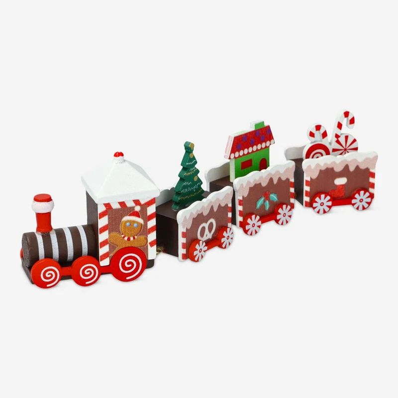 Gingerbread Train - 4 pcs