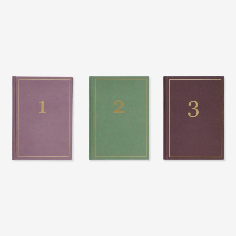 Three year diaries