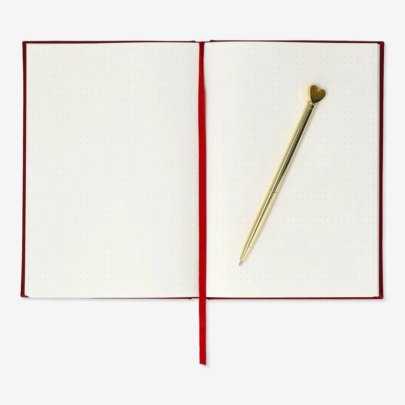 Bullet planner. With pen