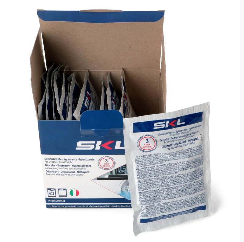 Kit Pulizia Profonda Lavatrice e Lavastoviglie – 12 buste da 50 g – SKL
