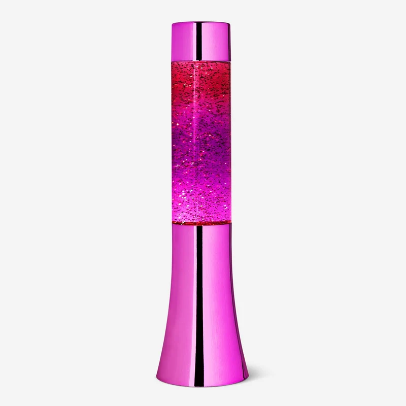 Cosy lamp. With swirling glitter