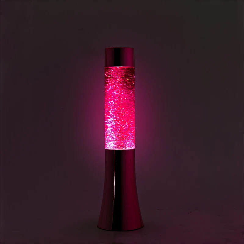 Cosy lamp. With swirling glitter