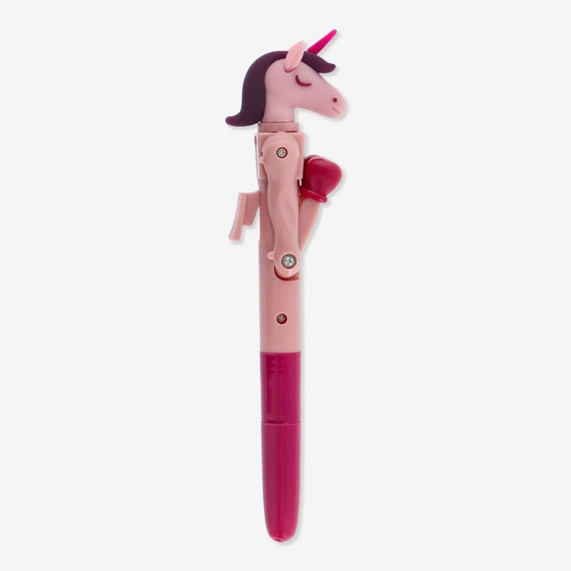 Punching unicorn ballpoint pen
