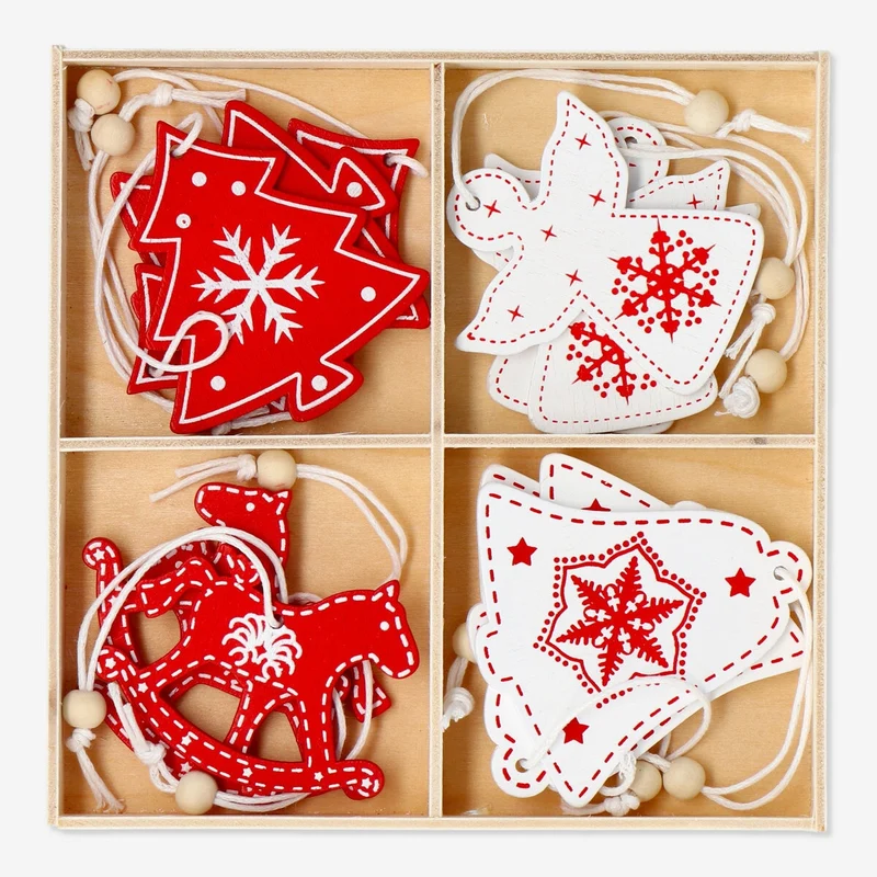 Christmas ornaments. 12 pcs
