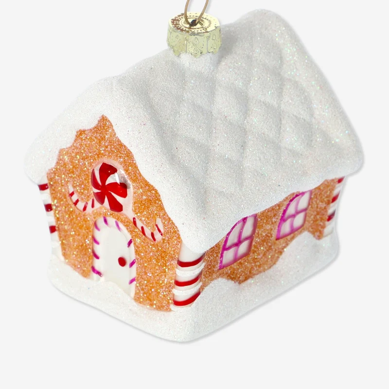 Christmas bauble. Gingerbread house