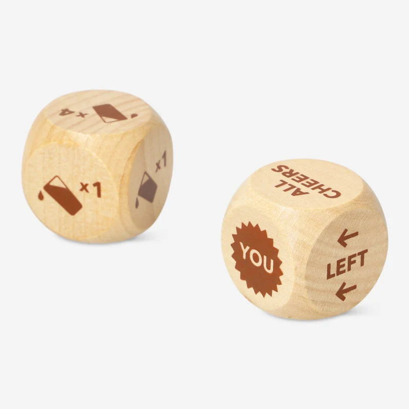 Drinking dice. 2 pcs
