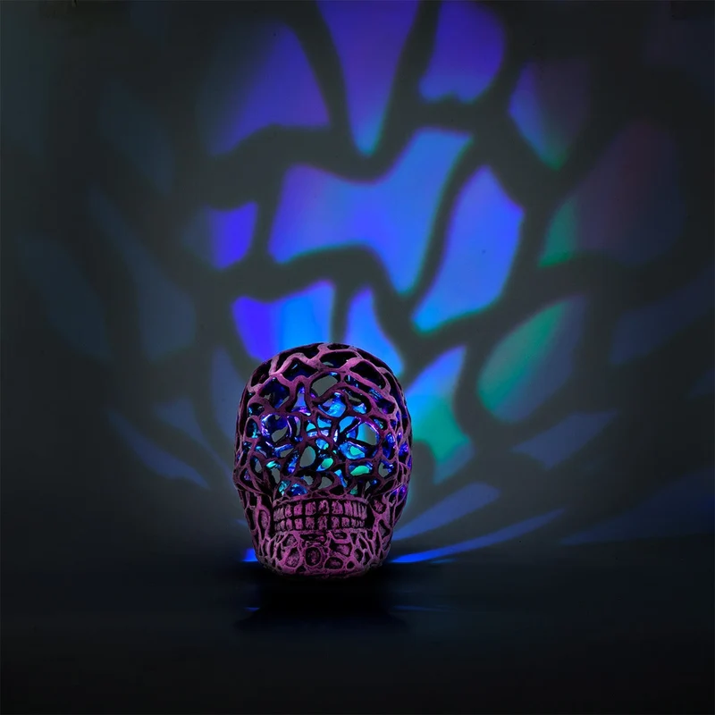Effect lamp. Glows in different colours
