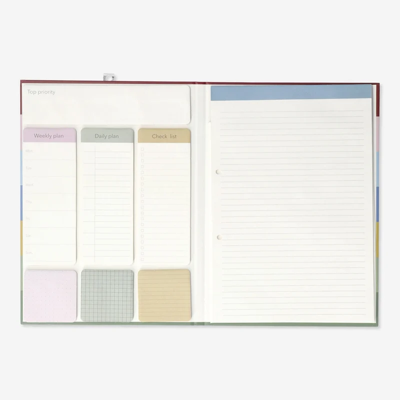 Clipboard. With paper pads