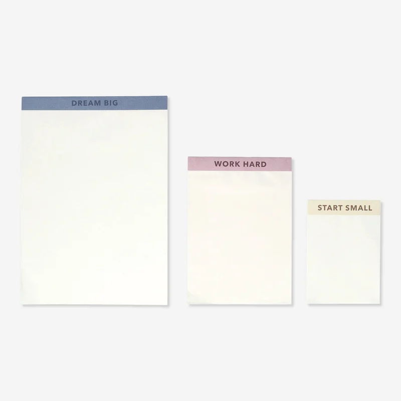 Notepads. 3 pcs