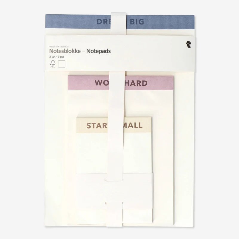 Notepads. 3 pcs
