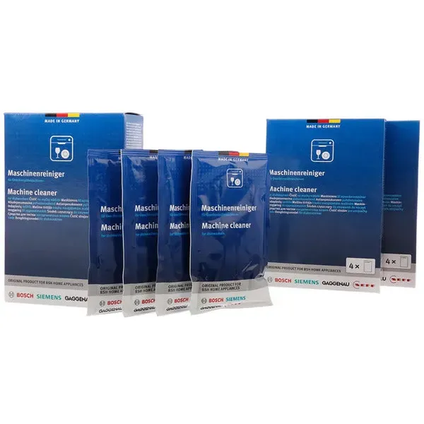 Detergente in polvere per lavastoviglie Bosch 00312257 00312485 3x4 bustine