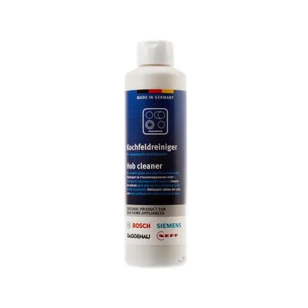 Detergente liquido per piani cottura in vetroceramica e gas Bosch 250 ml