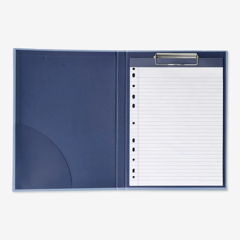 Clipboard folder A4. With a paper pad