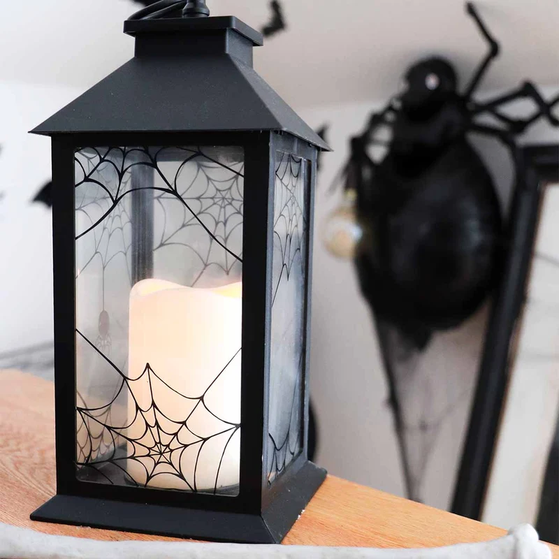 Lantern with LED light. Large