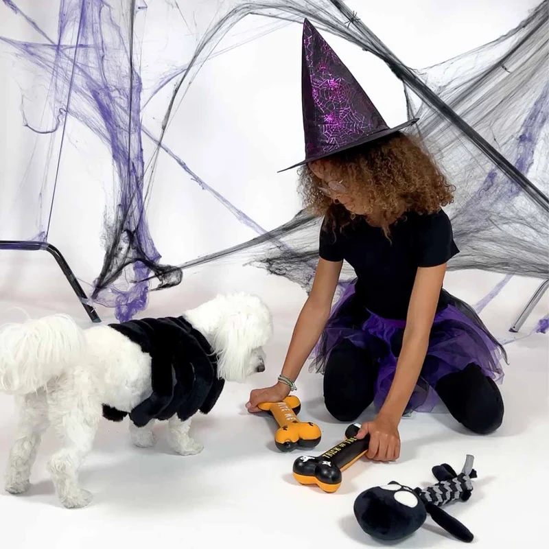 Bone-Shaped Chew Toy for Pets