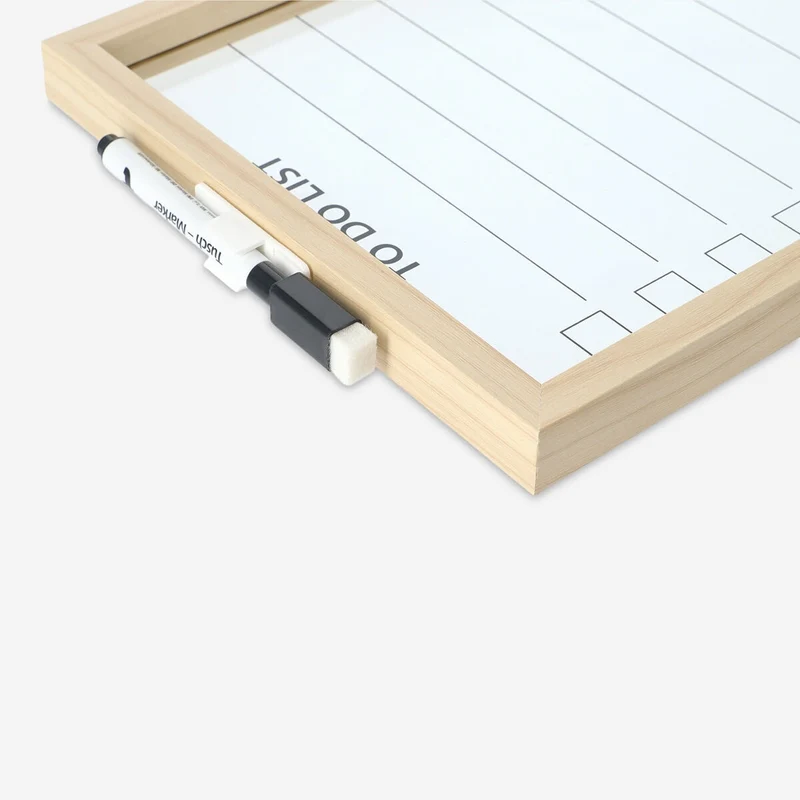 Planner board. With marker