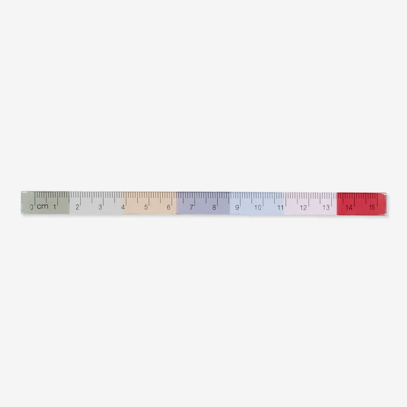 Ruler. 15 cm