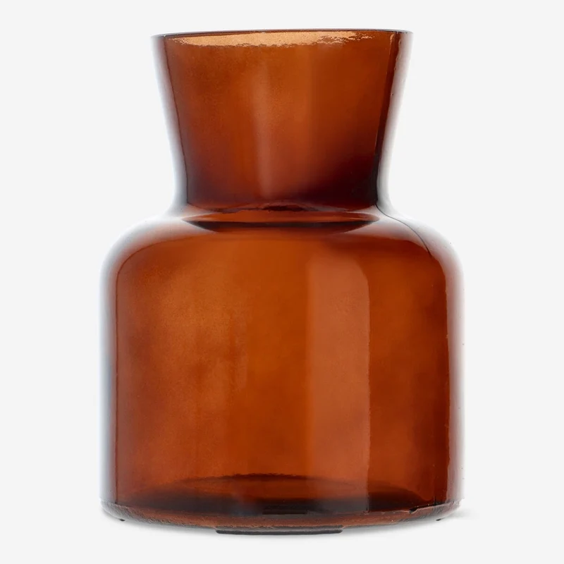 Brown Vase - 15 cm