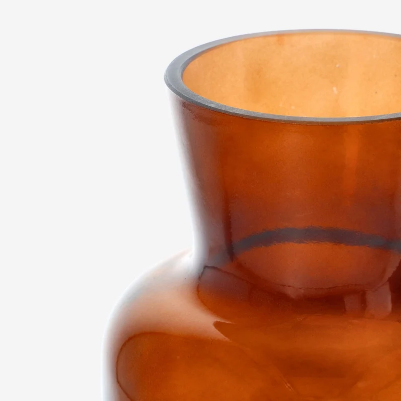 Brown Vase - 15 cm