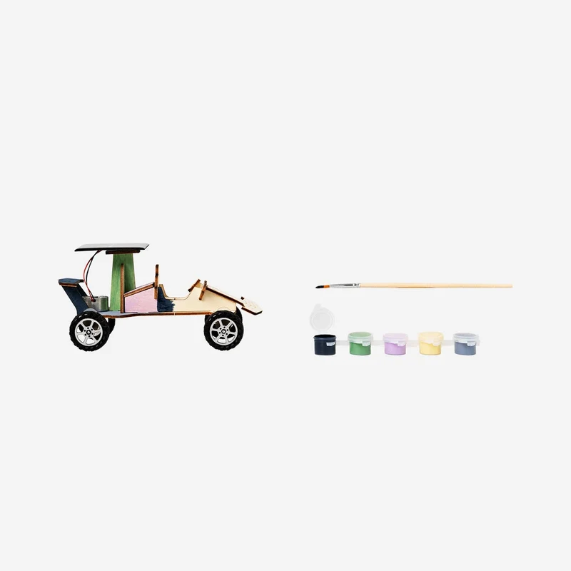 Build-your-own solar racing car