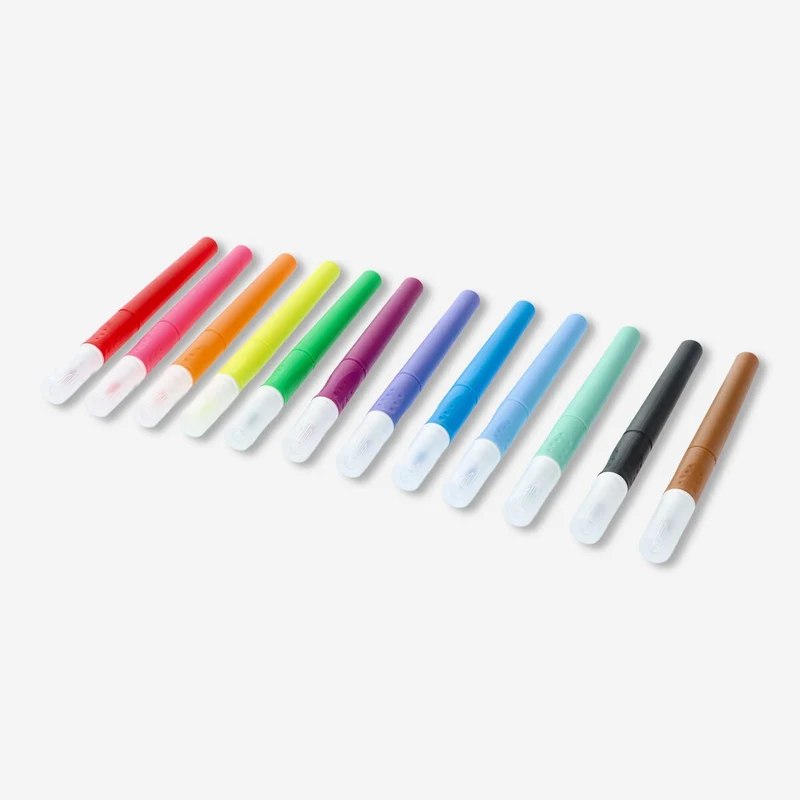 Brush pens. 12 pcs