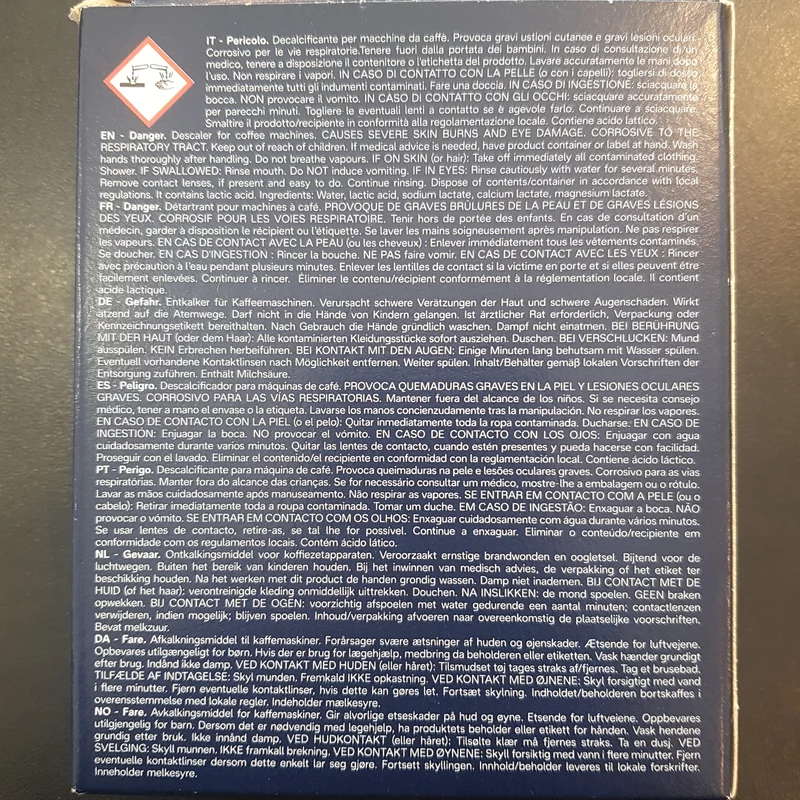 Decalcificante Ecodecalk mini (2 monodosi) DeLonghi