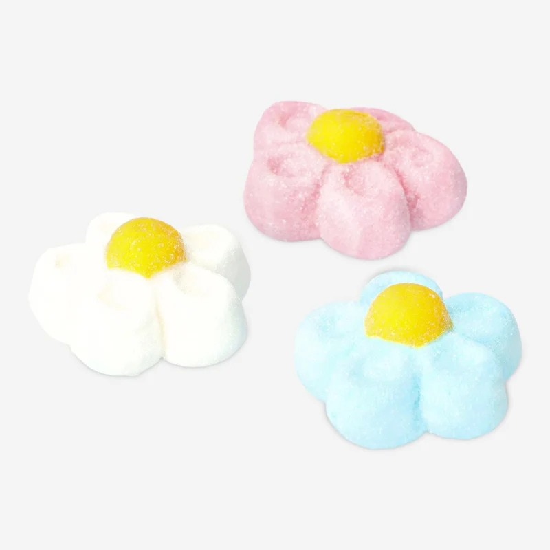 Sweet marshmallows. Fruit flavour