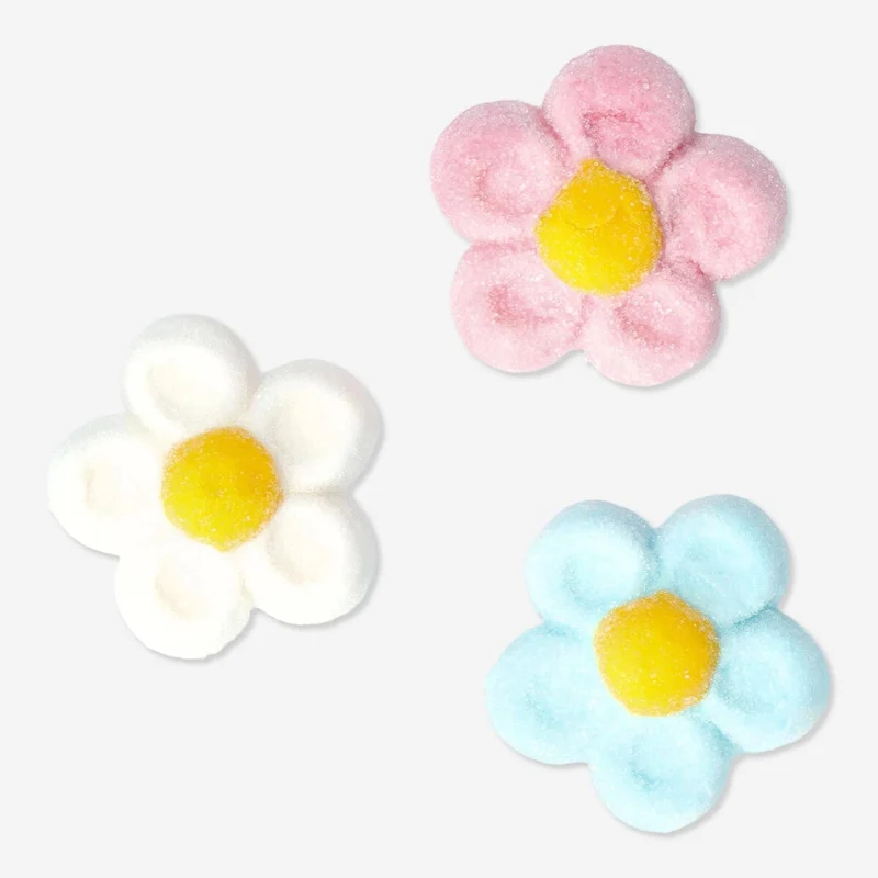 Sweet marshmallows. Fruit flavour
