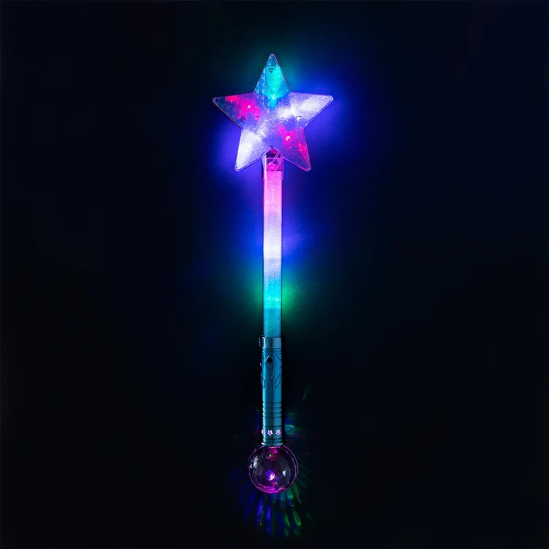 Magic wand with multiple light settings