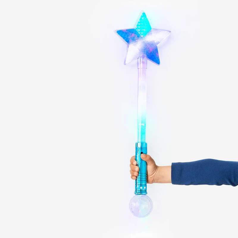 Magic wand with multiple light settings