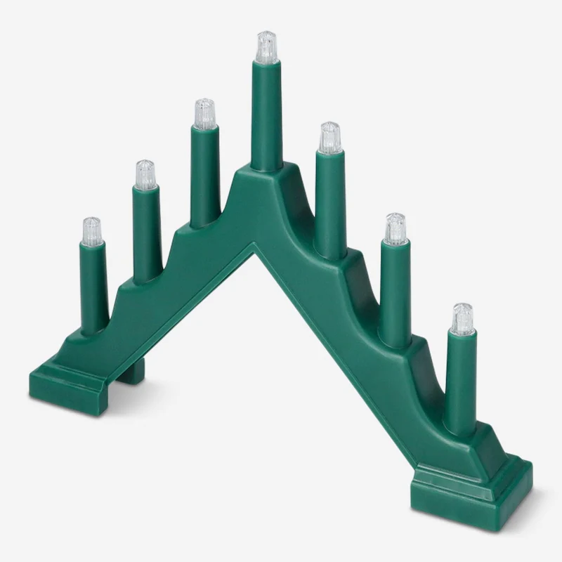LED lights on holder