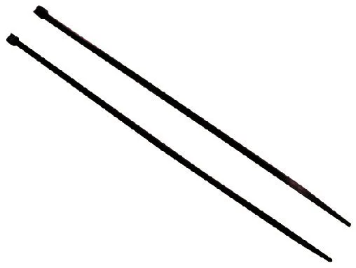 Fascetta di nylon 2,5x203mm nera
