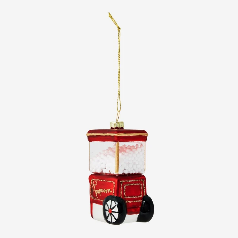 Christmas bauble - Popcorn machine