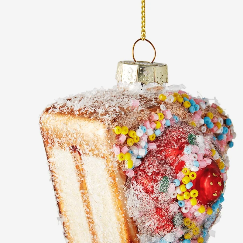 Christmas bauble. Cake