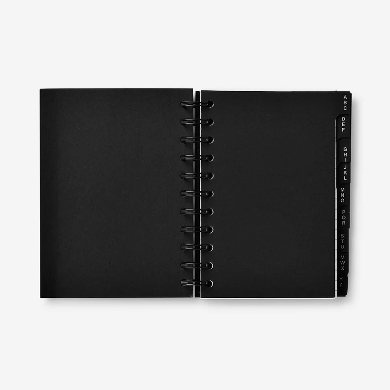 Address book. A6