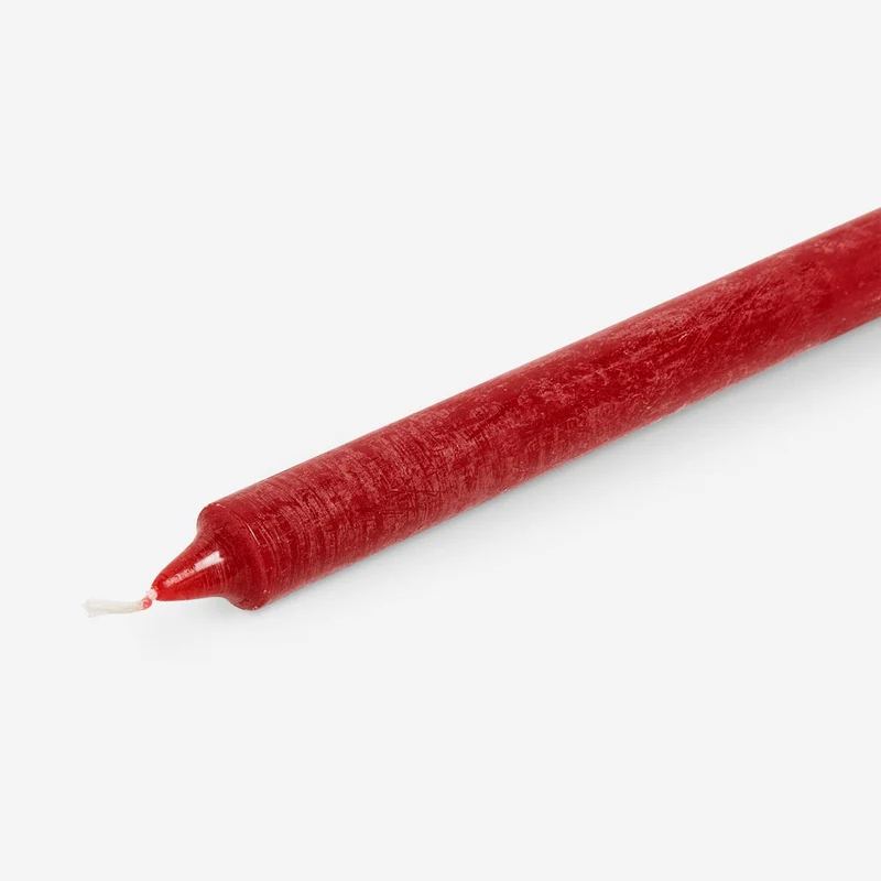 Dark Red Dinner Candle - 25 cm