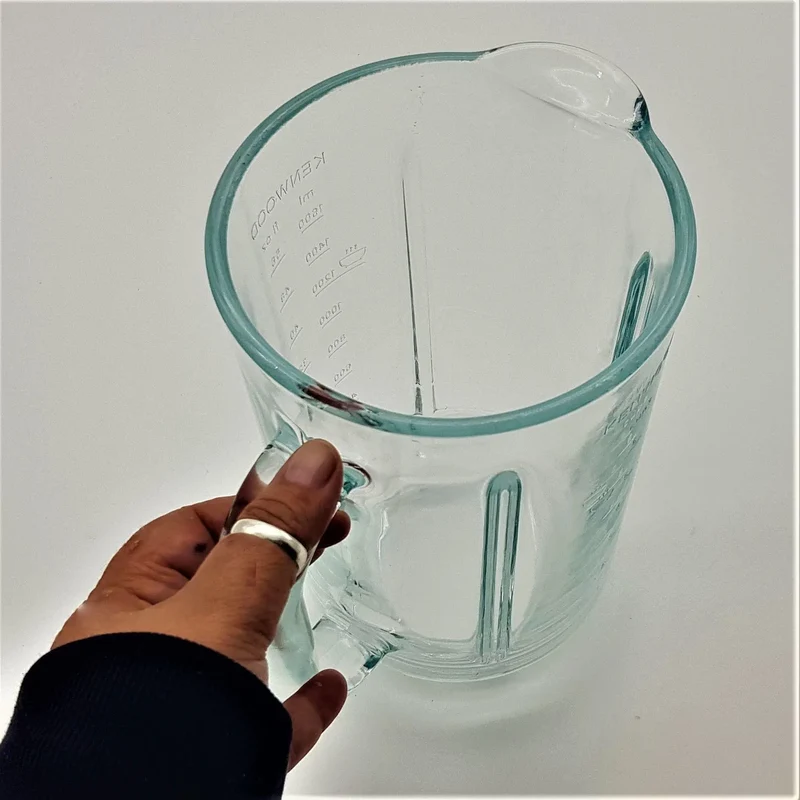 Bicchiere vetro per accessorio frullatore Kenwood at358 kah358gl