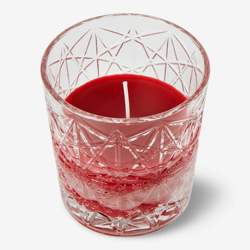 Candle in glass