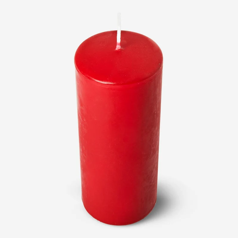 Pillar candle. 16 cm