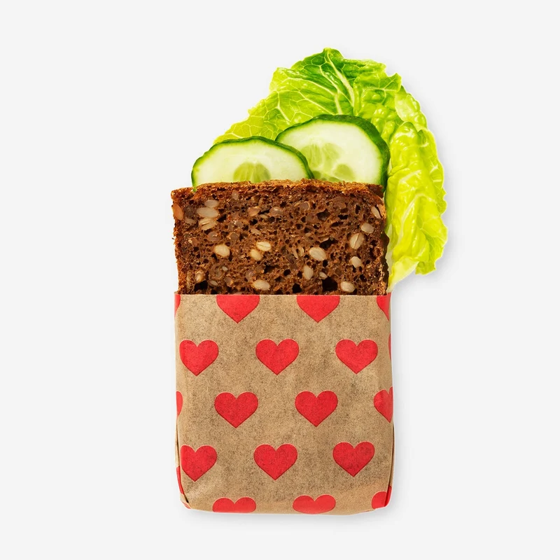 Sandwich wrapping paper