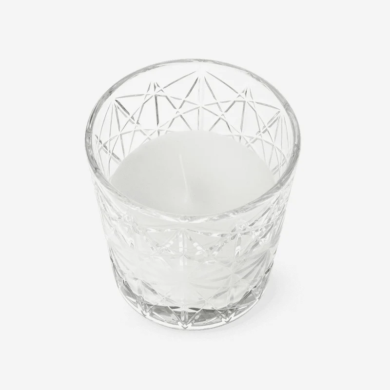 Candle in glass