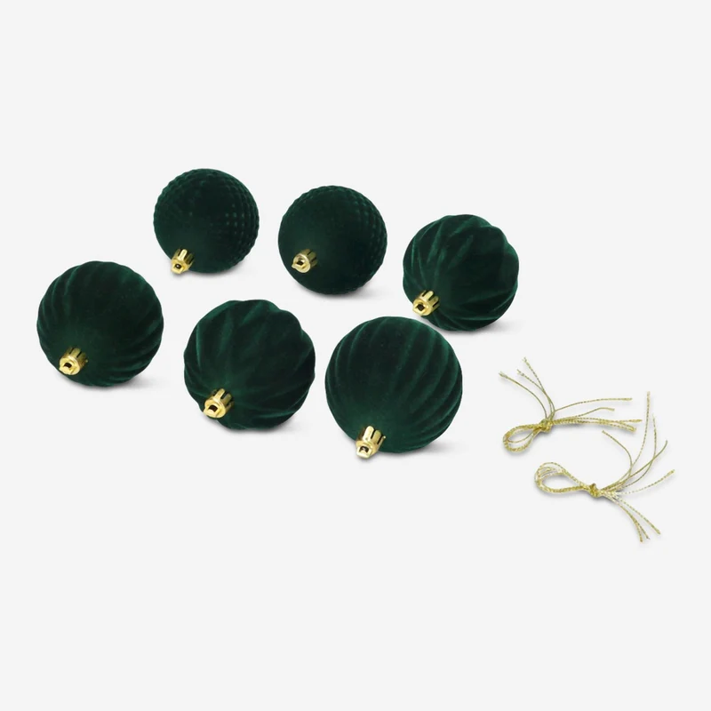 Christmas baubles. 6 pcs