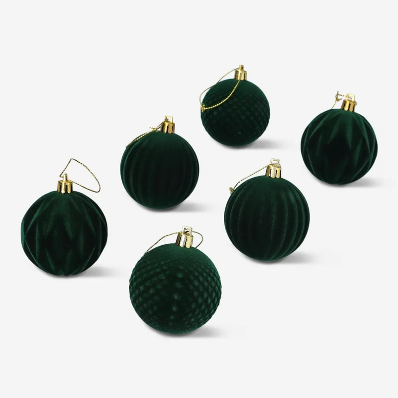 Christmas baubles. 6 pcs