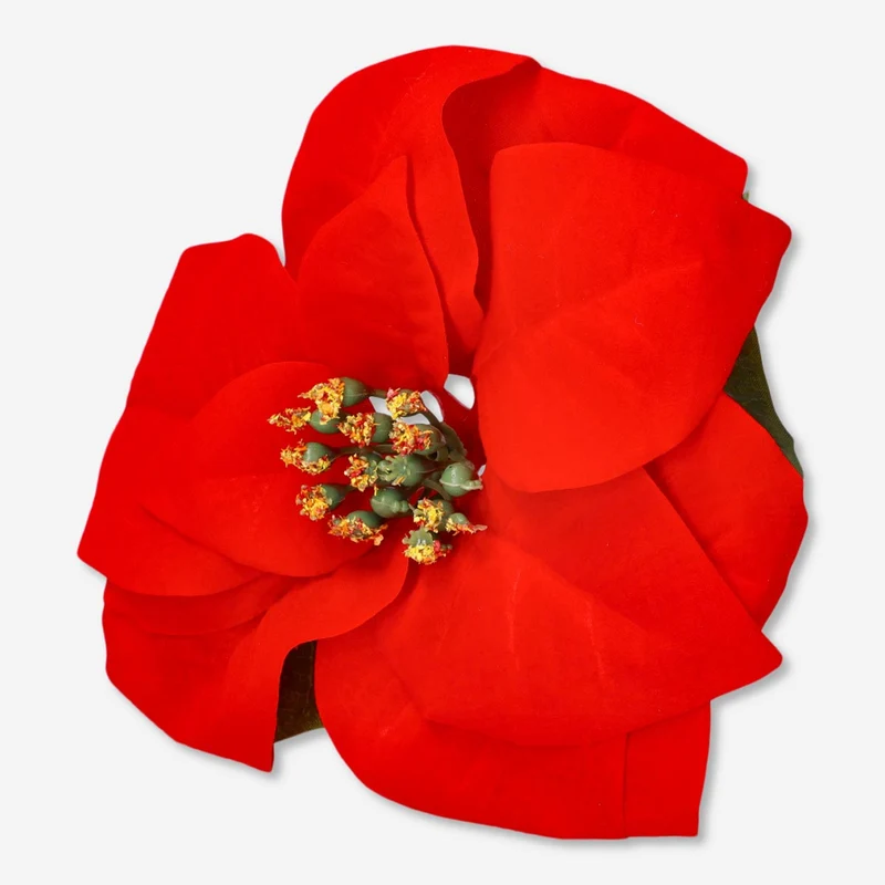 Decorative poinsettia. 40 cm