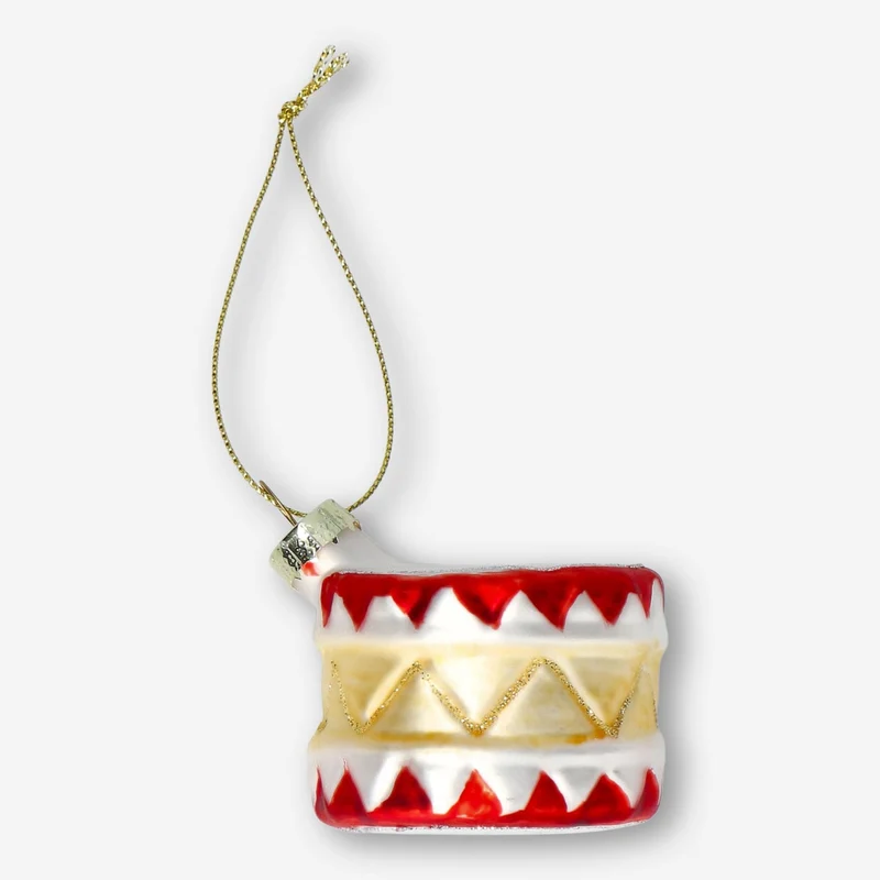 Christmas bauble. Drum